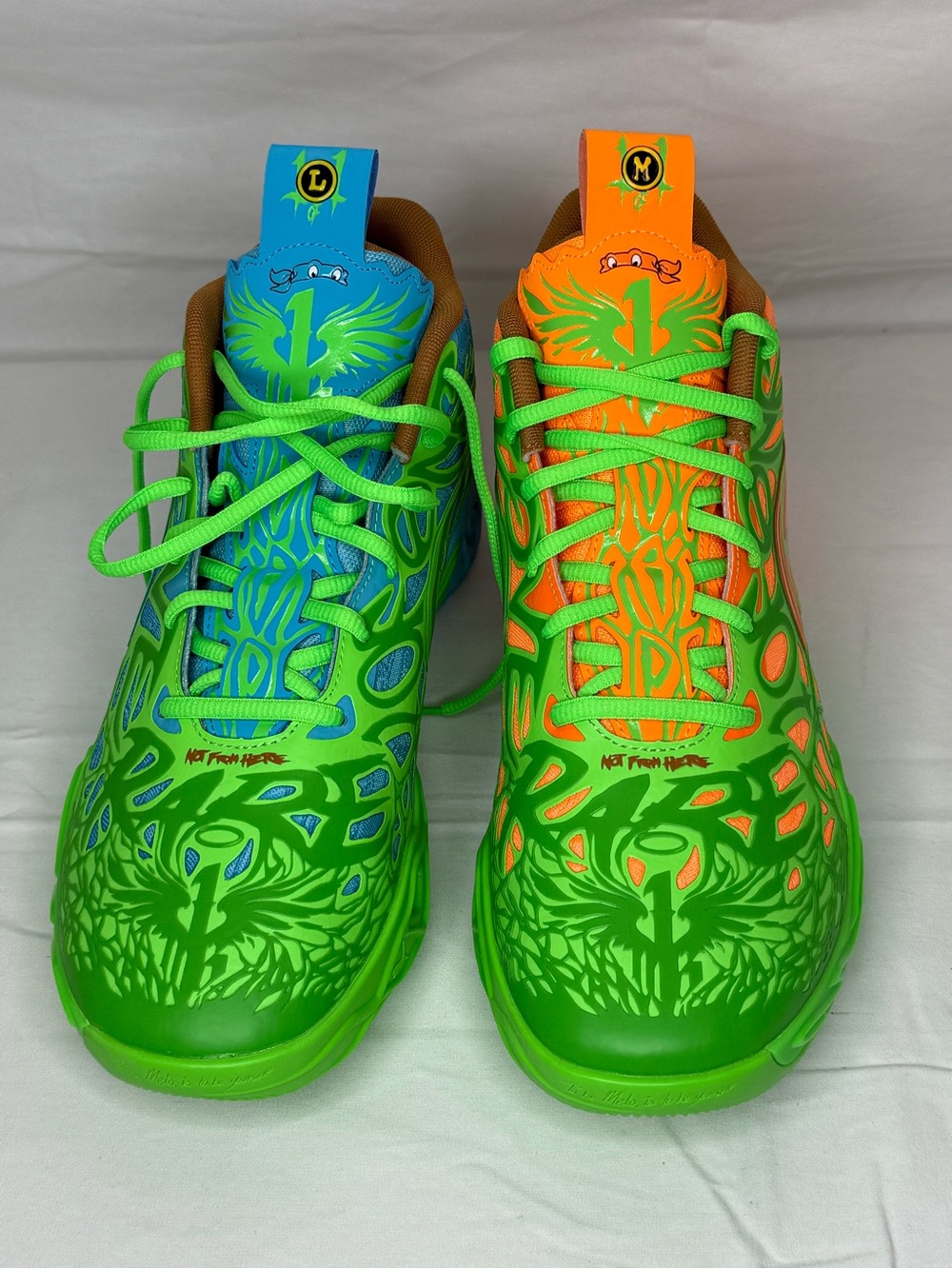 PUMA MB 04 Teenage Mutant Ninja Turtles Leonardo Michelangelo Green 311307-01